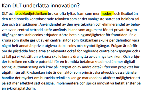 FinansernasMan's tweet photo. Snart är e-kronan här där den slutgiltiga lösningen ser ut att bli blockkedjeteknik. Utvecklat tillsammans med @inside_r3 . En @ripple som partner sedan 2018.

https://t.co/VchkfYOSzp

https://t.co/32tNTV2KaG

$XRP #krypto 🧐 https://t.co/ucED2muKPh