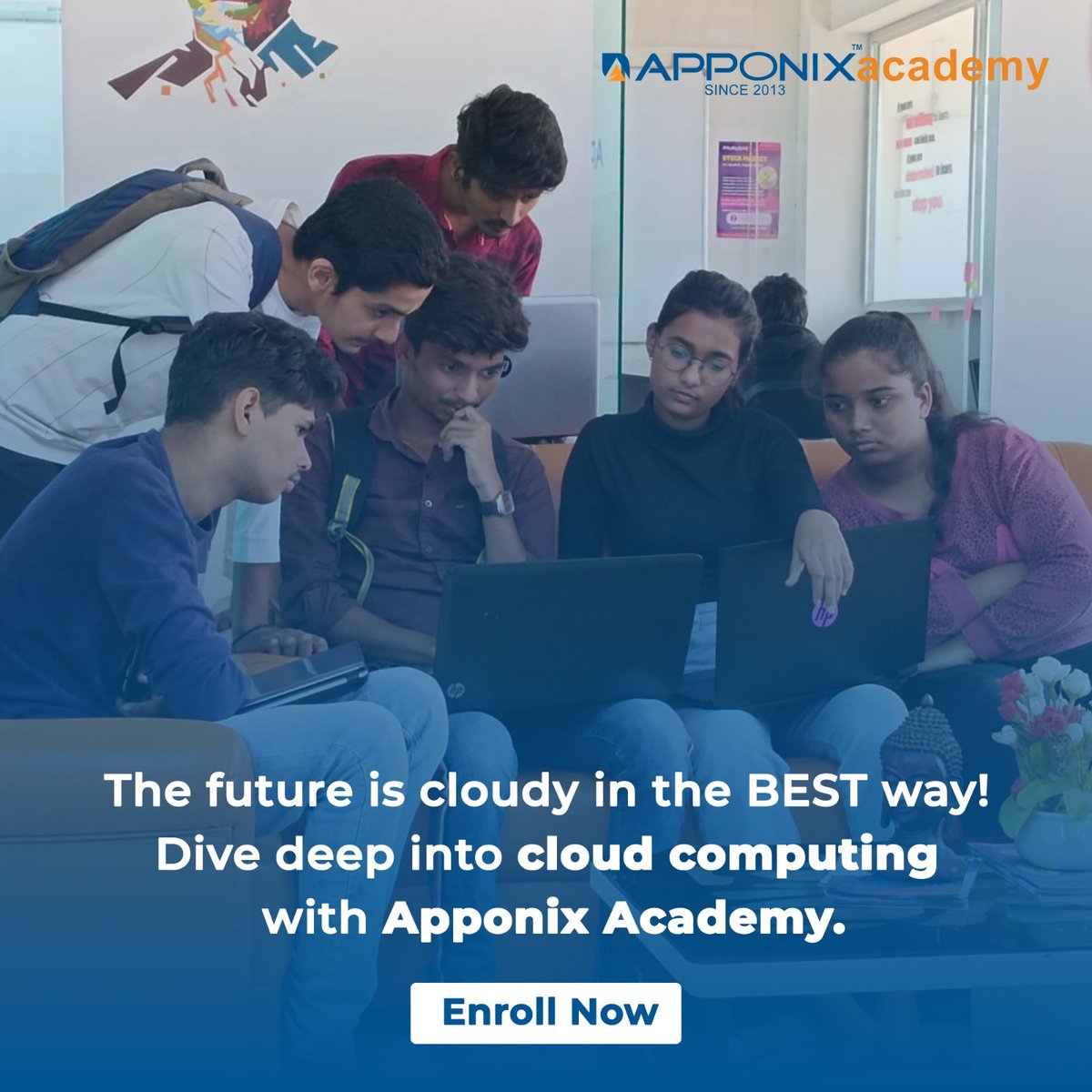 apponix's tweet image. From Basics to Advanced, Apponix Academy Guides You Through the Cloud. Gain In-Demand Cloud Computing Skills and Be Industry-Ready. Elevate Your Career in the Cloudscape! ☁️🎓 #CloudComputingEducation #ApponixAcademy