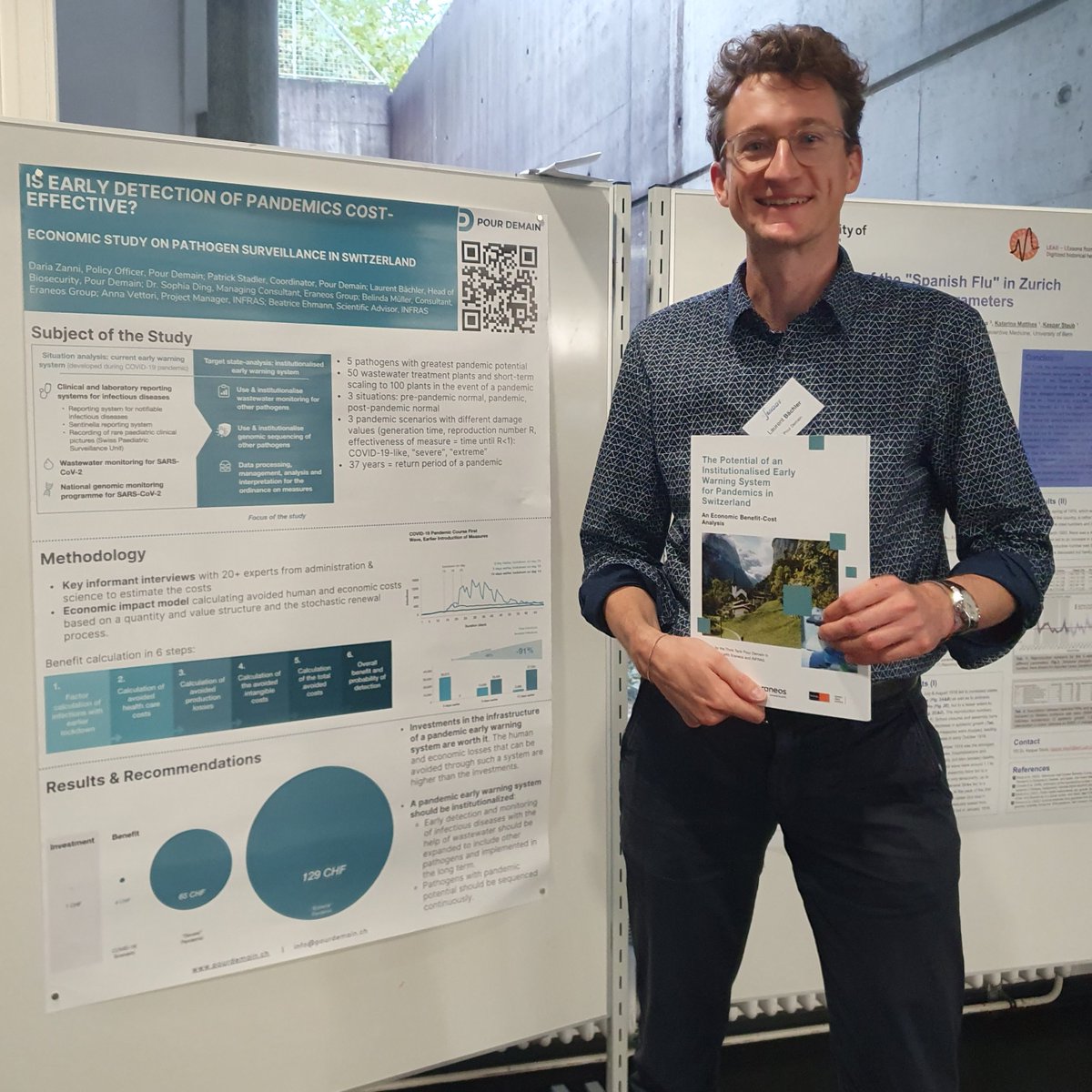 🔬Detecting viruses is key. We shared our cost benefit study on pandemic early warning <a href="/SMIDDY_Info/">SMIDDY</a> <a href="/unibern/">Universität Bern</a>.
📊$1 in virus detection yields a benefit of 4 to $129.
🌐 smiddy.ch
🔎 Read the study: bit.ly/40bcHMj

#pandemicpreparedness #PourDemain