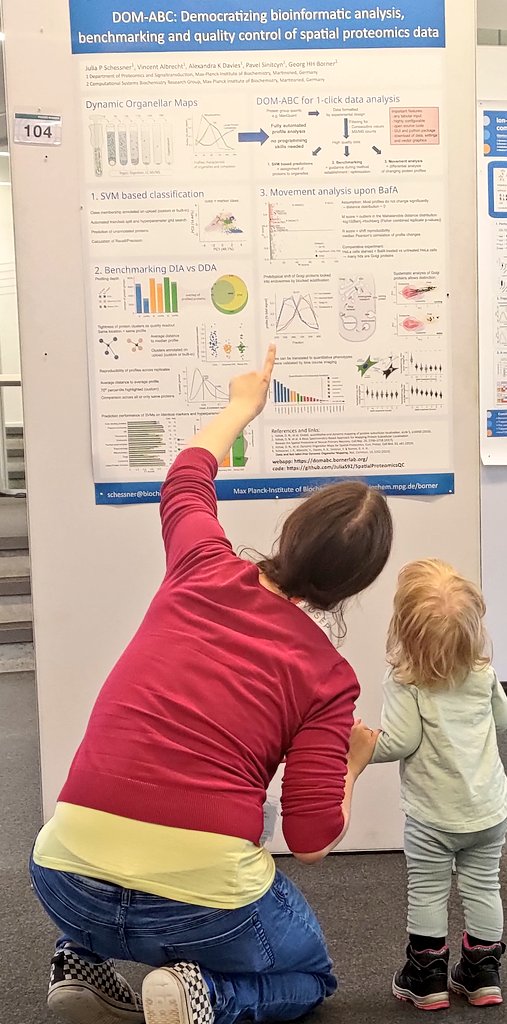Julia Schessner (@julia_p_sch) on Twitter photo I showed my conference poster #EWCSProteomics <a href="/EMBLEvents/">EMBL Events</a> to my daughter today. <a href="/MomProteomics/">Moms in Proteomics</a> what do you do with your kids when you go to a conference? I showed my conference poster #EWCSProteomics <a href="/EMBLEvents/">EMBL Events</a> to my daughter today. <a href="/MomProteomics/">Moms in Proteomics</a> what do you do with your kids when you go to a conference?