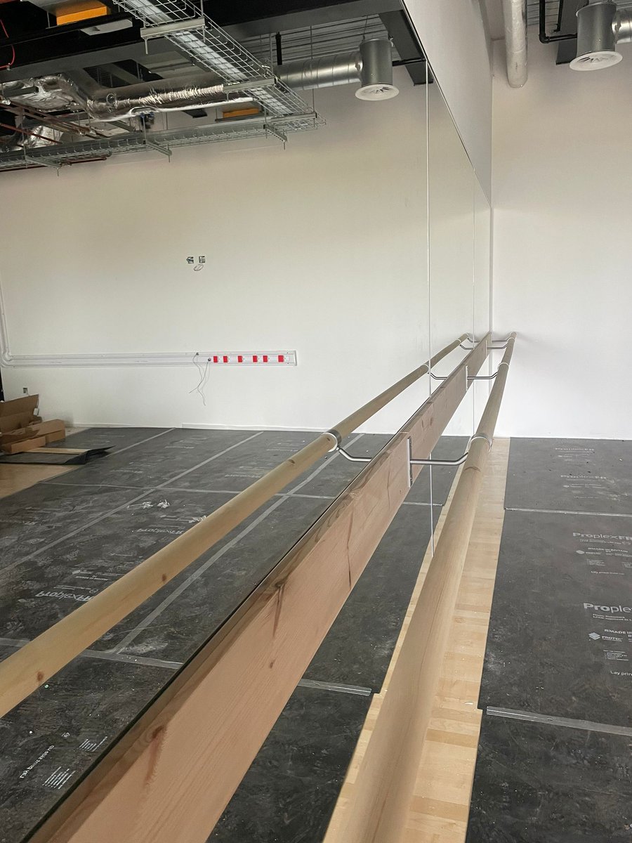 Our range of specialist dance studio mirrors and barres have been developed from over 16 years experience within the industry. Here at Mirrors for Training we pride ourselves on being able to offer the perfect solution to any project or application. Our Mirror range provide a