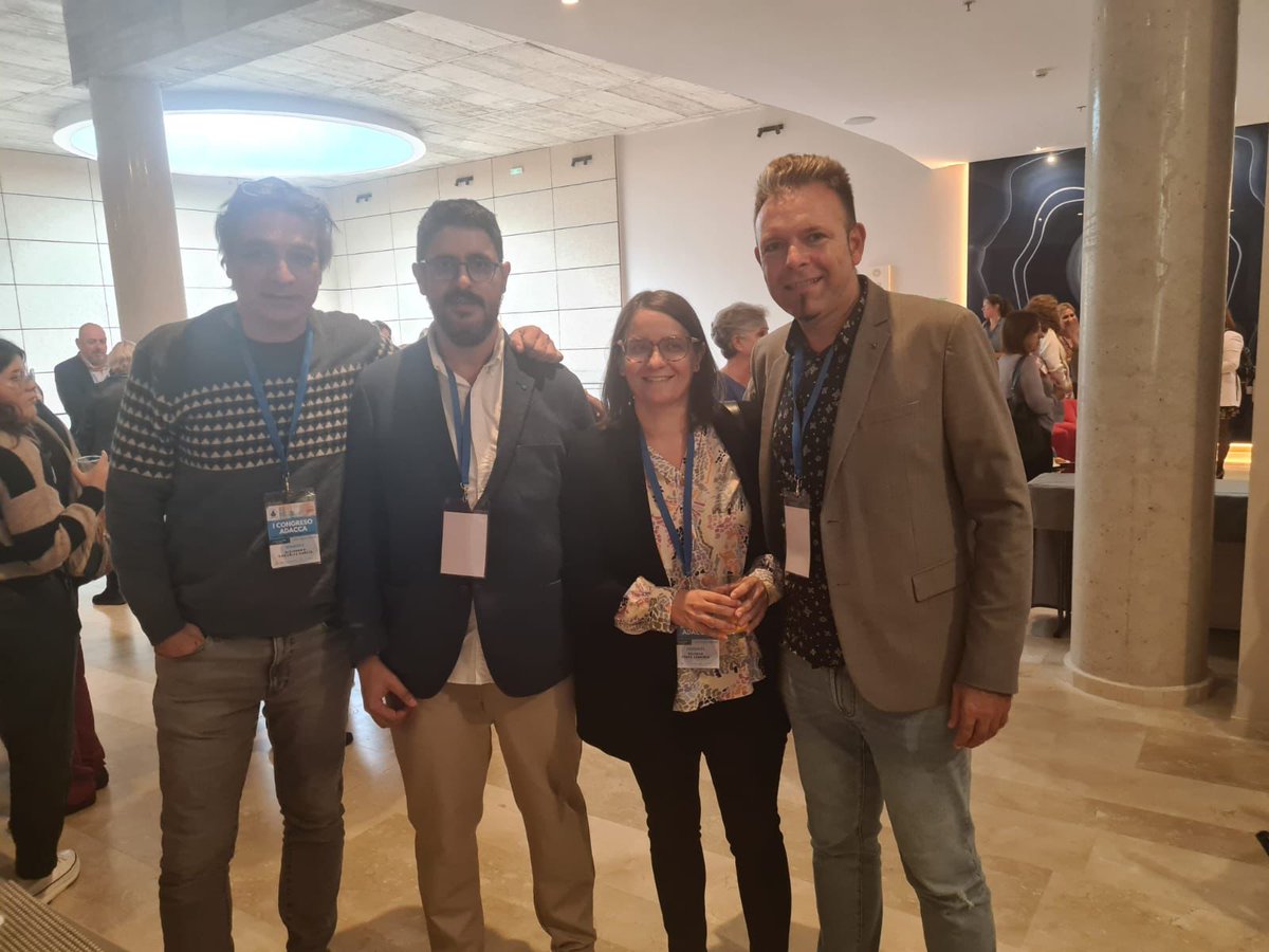 Neurologia HUVM (@neurologiahuvm) on Twitter photo Nuestra mayor enhorabuena al señor José Antonio Moscoso, <a href="/cosolopez/">Marta Del Coso Lopez</a>, Doctor en ingeniera y afectado por D.C.A (Daño Cerebral Adquirido).
Un autentico luchador que ha aportado su testimonio en el I Congreso Adacca.
GRACIAS por compartir su experiencia Nuestra mayor enhorabuena al señor José Antonio Moscoso, <a href="/cosolopez/">Marta Del Coso Lopez</a>, Doctor en ingeniera y afectado por D.C.A (Daño Cerebral Adquirido).
Un autentico luchador que ha aportado su testimonio en el I Congreso Adacca.
GRACIAS por compartir su experiencia