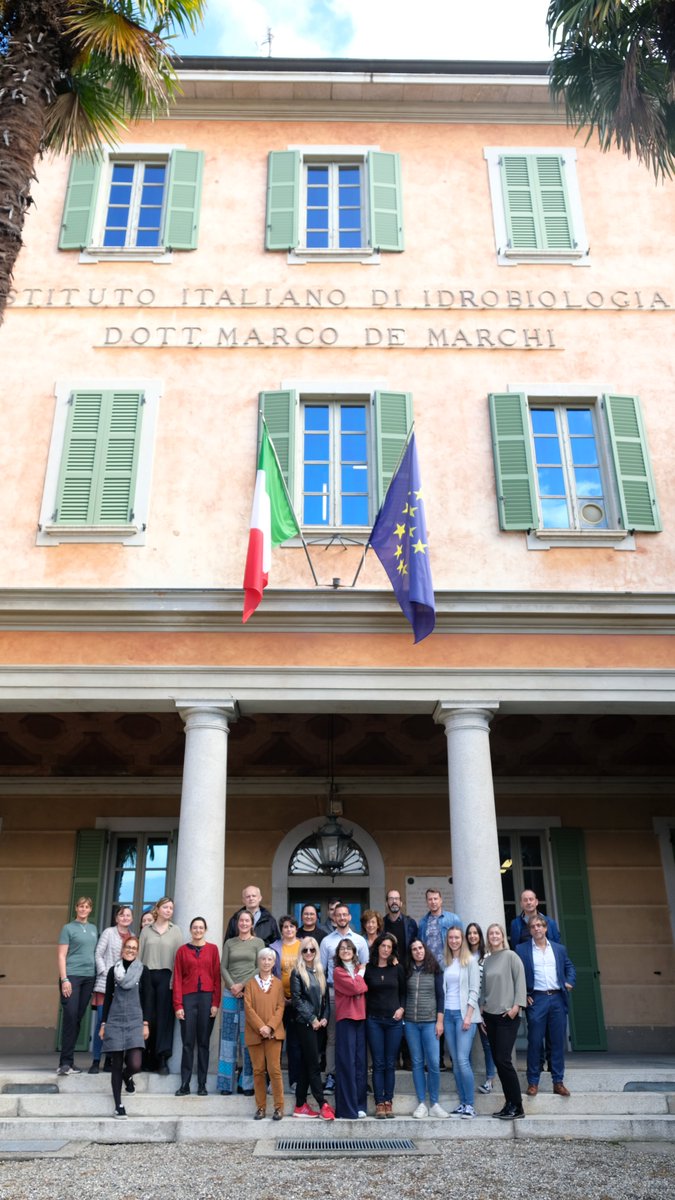 A fruitful, engaging, and fun project meeting ended yesterday after 2 days of exchanges hosted by @CNRsocial_ in beautiful Verbania 🇮🇹, on the shores of Lago Maggiore. Thanks to all partners and see you next year in Wroclaw 🇵🇱 ! @symbiorem_eu family photos ⬇️