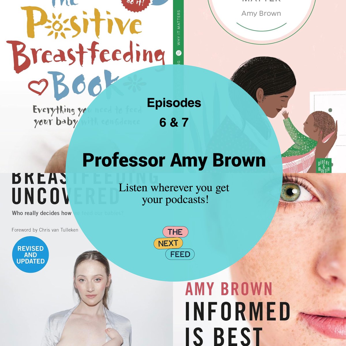 Look who we have on the podcast! Breastfeeding Support…or should be say ‘Professor Amy Brown’ 🤭 Have a listen here to the 2 part interview with @Prof_AmyBrown here: podfollow.com/the-next-feed