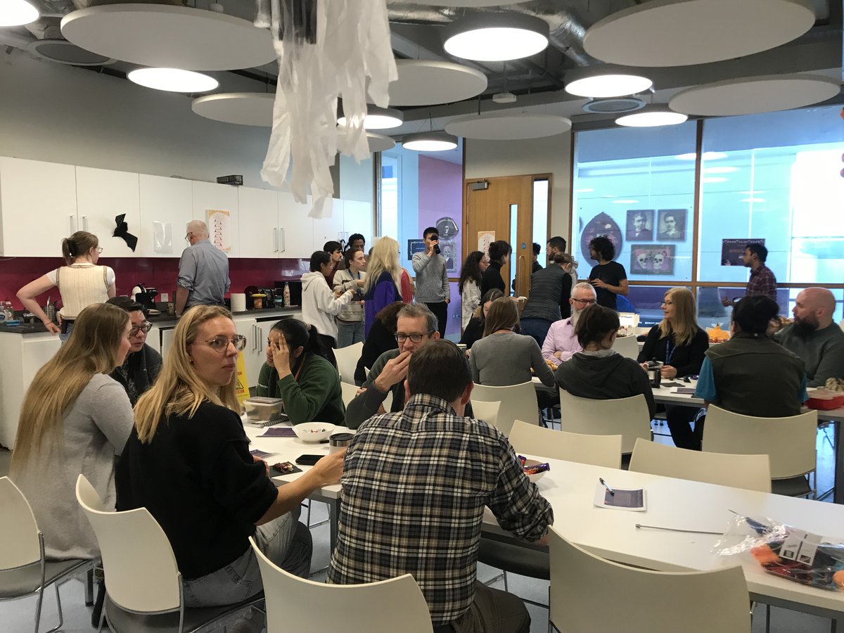 UCDSBES's tweet photo. Huge success for our Halloween Coffee Morning! Thanks to all the talented bakers and the very committed tasters who had the difficult task to taste every bake. 
Thanks to @icrag_centre #Insightcentre and @ucdearthsciences for participating.
Looking forward to the next one? 🎅🎄😉 https://t.co/hqC4CIrbjN