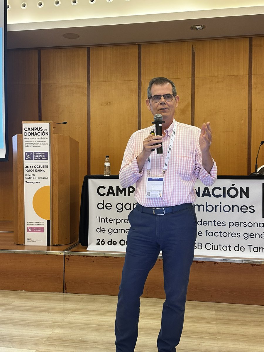 La #Esquizofrenia es una enfermedad multifactorial y sobre la que no podemos predecir su aparición pero un caso familiar es suficiente para rechazar a un donante 🗣️ Dr. José Antonio Castillo

#CampusSEF #DonaciónGametos