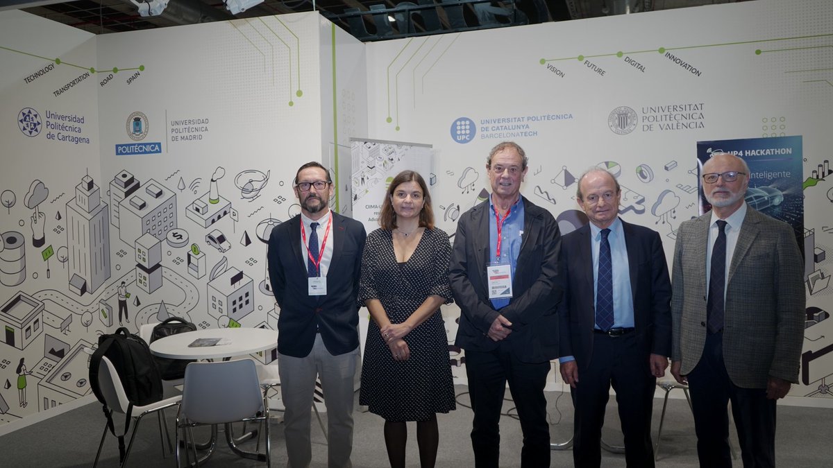 👏Ya estamos en el <a href="/Globalmobcall/">Global Mobility Call</a> 

🙋Ven a visitarnos al stand de #CIIMA

#movilidadinteligente 
#upct #lamevaupc #somosupm #upv