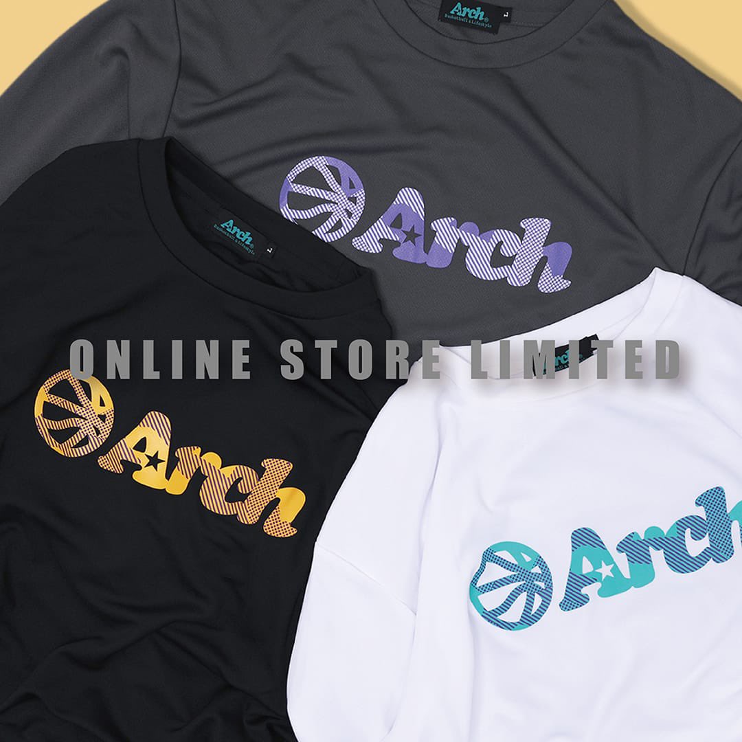 Arch_BAL's tweet photo. [ Arch Online Store Limited ]
Archアイコニックの「ball logo」シリーズに、ドット&amp;ラインの柄を落とし込んだDRY-ロングTシャツをリリース！

https://t.co/tBK6bn2Hg1

#arch_bal #ARCH_BALLER
#limited #オンライン限定
#ロンT #TEAMARCH
#バスケ
#キョウハナニヲキテイコウ https://t.co/rp0lHyXU9d