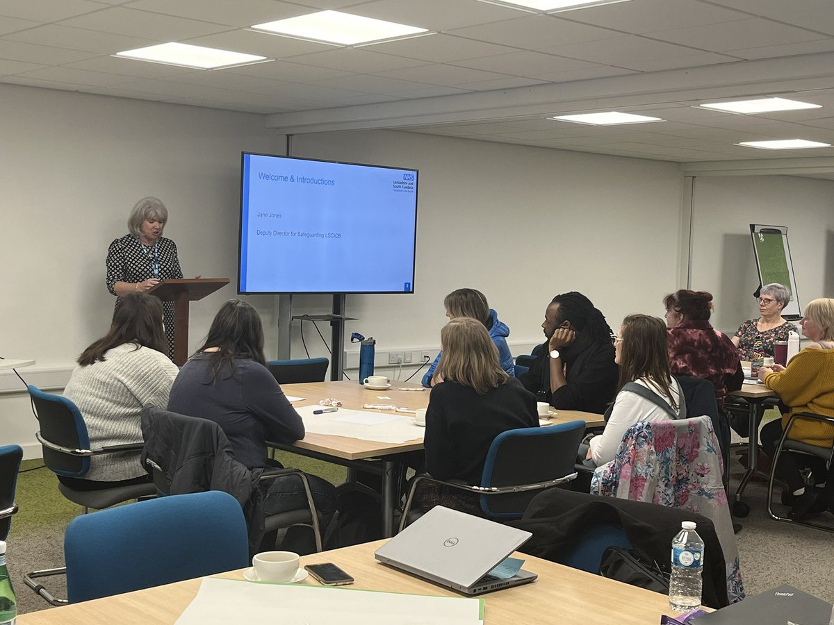Lindsey Cowan (@lindseylouc) on Twitter photo A full house this morning - health colleagues ready to take the pledge and become Trauma Informed Champions at our launch conference - opened by deputy director of safeguarding <a href="/JaneJones2019/">Jane Jones</a>
<a href="/LSCICB/">Lancashire and South Cumbria ICB</a> <a href="/LancsVRN/">Lancashire Violence Reduction Network</a> <a href="/WeAreLSCFT/">Lancashire & South Cumbria NHS Foundation Trust</a> <a href="/UHMBT/">MorecambeBayNHSTrust</a> <a href="/ELHT_NHS/">East Lancashire Hospitals NHS Trust 💙</a> <a href="/KellyShort84/">Kelly Short</a> A full house this morning - health colleagues ready to take the pledge and become Trauma Informed Champions at our launch conference - opened by deputy director of safeguarding <a href="/JaneJones2019/">Jane Jones</a>
<a href="/LSCICB/">Lancashire and South Cumbria ICB</a> <a href="/LancsVRN/">Lancashire Violence Reduction Network</a> <a href="/WeAreLSCFT/">Lancashire & South Cumbria NHS Foundation Trust</a> <a href="/UHMBT/">MorecambeBayNHSTrust</a> <a href="/ELHT_NHS/">East Lancashire Hospitals NHS Trust 💙</a> <a href="/KellyShort84/">Kelly Short</a>