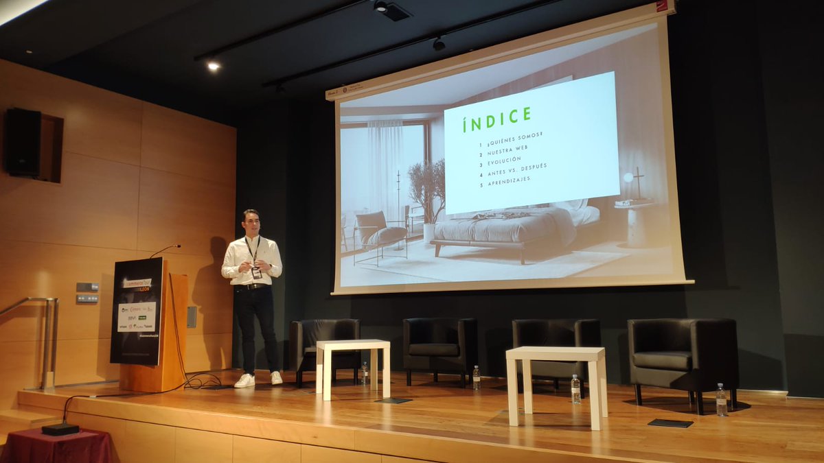 Ecommerce_es's tweet image. 📢 ¡Seguimos con los #StartupMOMENT! Con Jose Manuel Martínez, Fundador y CEO de @LeonLeds. Hace ya más de 9 años que cuentan con una tienda física en Santa María del Páramo como especialistas en Iluminación Led, a la vez que empezaron con su Ecommerce.

#EcommerceTourLeón