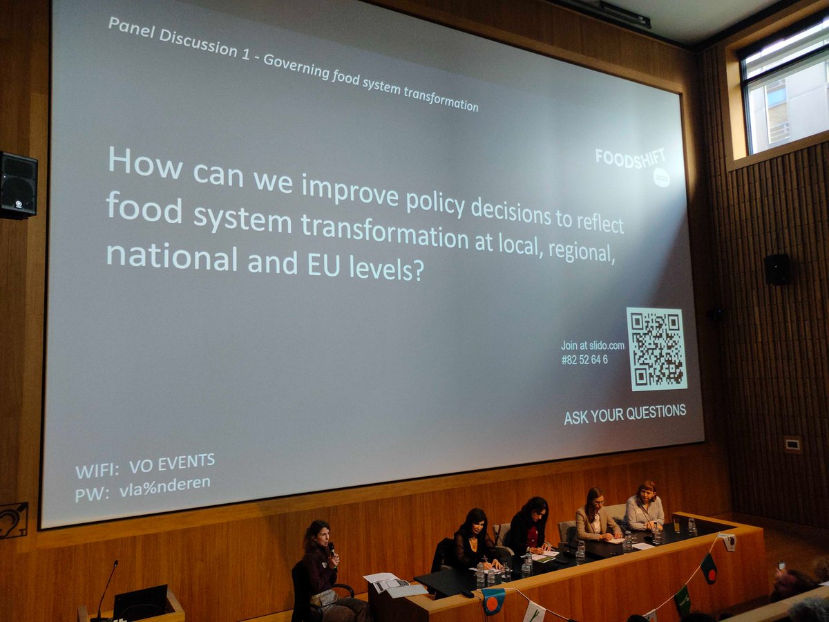 FoodSHIFT2030's tweet photo. 🥨How can we improve policy decisions to reflect food system transformation at local, regional, national and EU levels?
First panel is ongoing, you can join LIVE here ➡️ https://t.co/m1SSqEuho9
#FoodSHIFT2030 #H2020 #policyconference #foodsystemtransition #governance @TPOrganics https://t.co/0g2madm19q