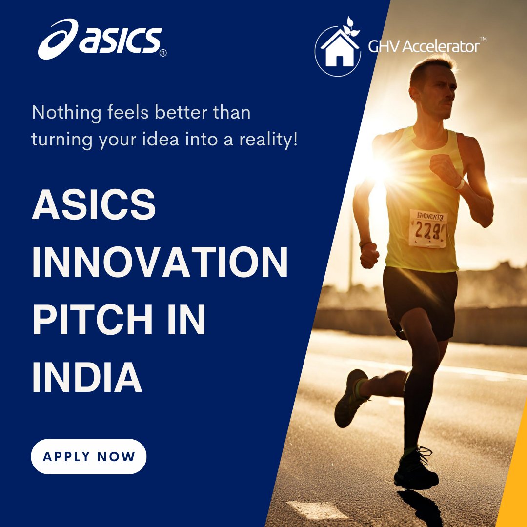 GHVAccelerator (@ghvaccelerator) on Twitter photo Calling all innovative startups! ASICS Innovation Pitch in India powered by <a href="/GHVAccelerator/">GHVAccelerator</a> is your chance to showcase your game-changing ideas and collaborate with <a href="/ASICS_India/">ASICS India</a>.
Apply now: corp.asics.com/en/innovation_…
<a href="/dxlab_global/">DXLab Global</a> <a href="/startupindia/">Startup India</a> <a href="/VikramUpadhyaya/">Vikram Upadhyaya</a> <a href="/pal4mod/">Pallav @Aimadesimple</a> #startups Calling all innovative startups! ASICS Innovation Pitch in India powered by <a href="/GHVAccelerator/">GHVAccelerator</a> is your chance to showcase your game-changing ideas and collaborate with <a href="/ASICS_India/">ASICS India</a>.
Apply now: corp.asics.com/en/innovation_…
<a href="/dxlab_global/">DXLab Global</a> <a href="/startupindia/">Startup India</a> <a href="/VikramUpadhyaya/">Vikram Upadhyaya</a> <a href="/pal4mod/">Pallav @Aimadesimple</a> #startups