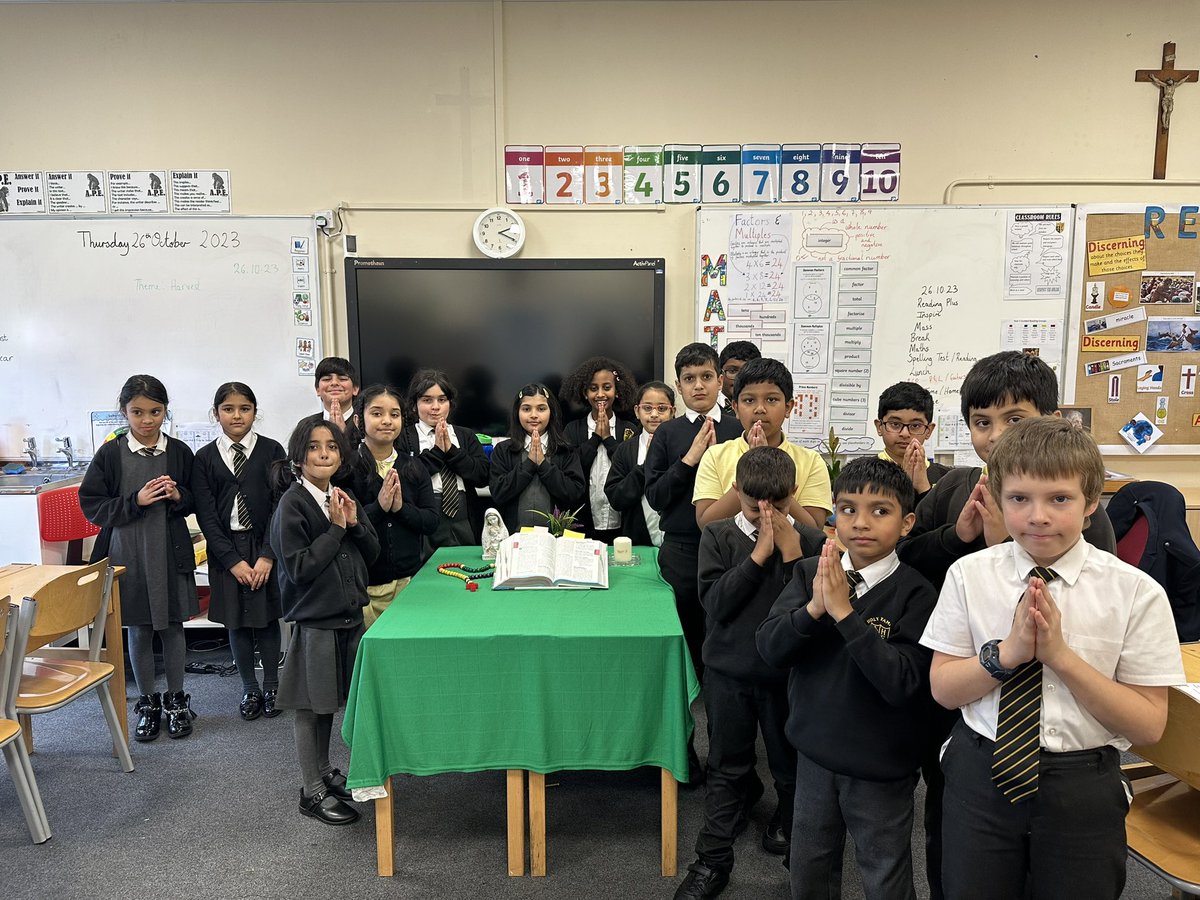 Today Year 5 were excited to plan, learn and deliver their Prayer and Liturgy session. The theme was on Harvest. We have decided to Go Forth by helping those in need by being grateful and generous.#catholiclifehfb10