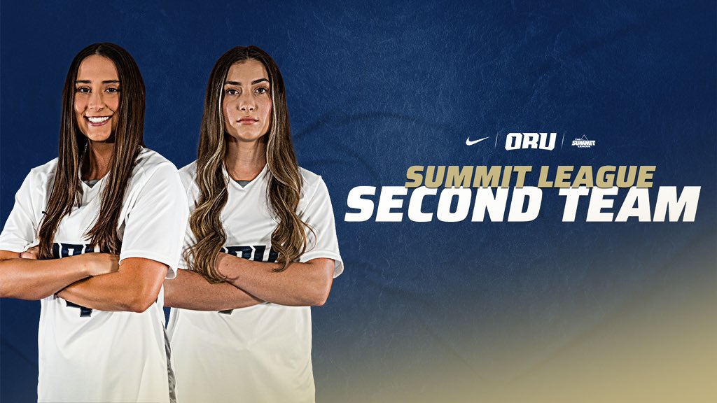 𝙎𝙚𝙘𝙤𝙣𝙙 𝙏𝙚𝙖𝙢 😤

Congratulations to Elle Abbey and Samantha See on making the All-Summit League Second Team!

#ORUWSOC | #GoldenStandard