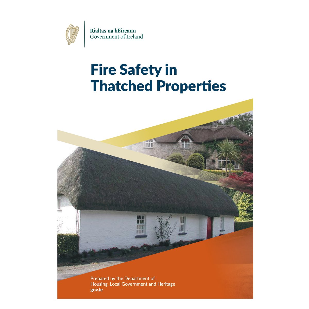 A new guidance booklet, Fire Safety in Thatched Properties, is now available. The guidance booklet is an action of A Living Tradition: the National Strategy for the Protection of our Built #Vernacular #Heritage: tinyurl.com/muu338mp