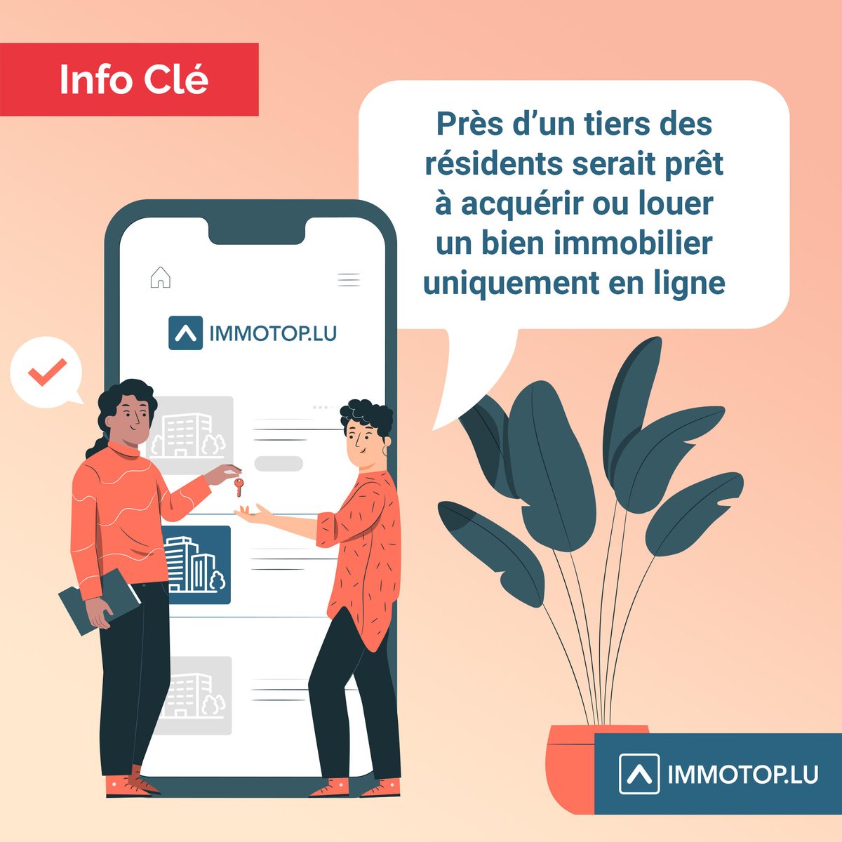 immotoplu's tweet photo. Près d'un tiers des futurs propriétaires serait prêt à acheter un bien immobilier exclusivement en ligne ! 🌐
Et vous ? 

Source : Sondage Ilres pour https://t.co/oLQfjBrp46 - août 2023 - Échantillon : résidents Luxembourg 18-65 ans https://t.co/fLBihzJye2