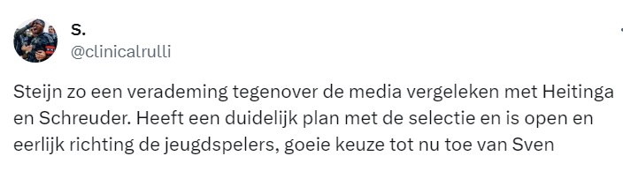 Varkenoordfan's tweet photo. Ajax &amp; de nieuwe trainer die een verademing is op de eerste persconferentie. Een vierluik. https://t.co/5pRM7FOHZH