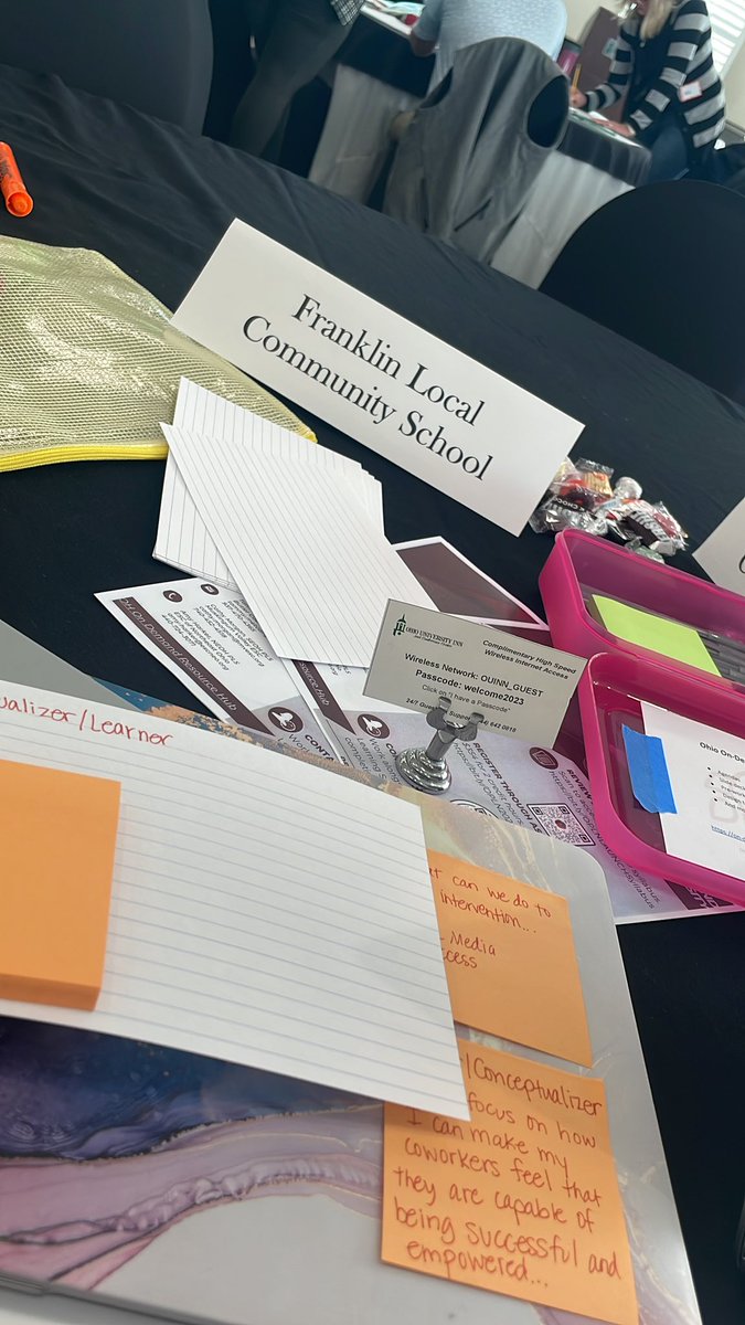 Excited to learn more and feel stronger about Personalized Learning! #buildingtheculture @mrsgause_flcs