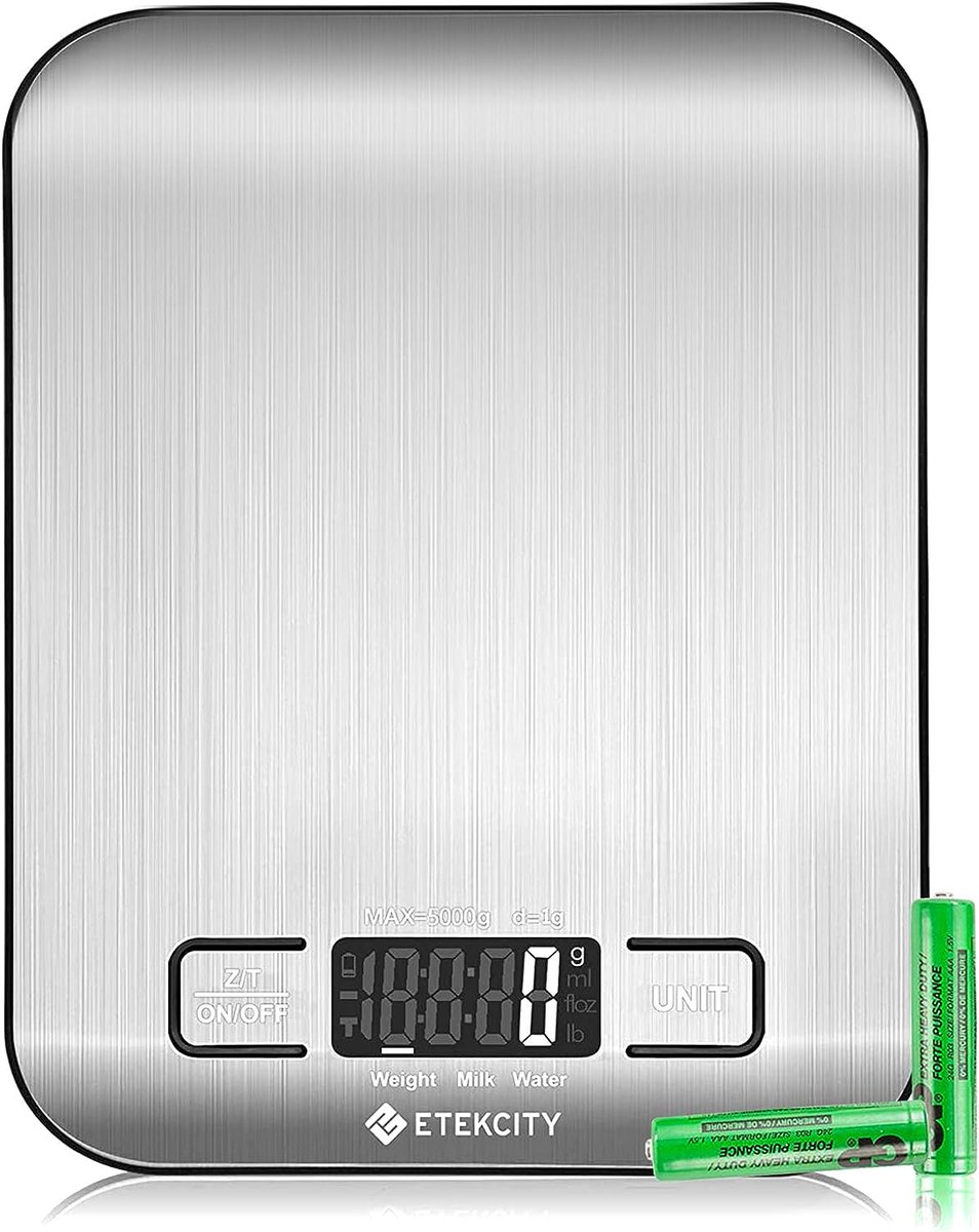 StoreKollection's tweet image. benable.com/KitchenKollect…  Etekcity Food Kitchen Scale! 🌟 Precision meets elegance in this digital scale designed for weight loss, baking, cooking, keto, and meal prep.  Accurate measurements, LCD display, and durable stainless steel #cookwithprecision #kitchengadgets