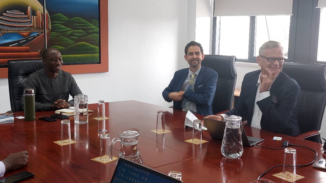 ✅ Joint infrastructure projects in the area of ​​water management and preventing the effects of floods were the topic of discussion between representatives of the 🇵🇱 Pietrucha Group and Ambassador Krzysztof Buzalski with the Minister of Infrastructure of Rwanda🇷🇼 Dr.Jimmy Gasore
