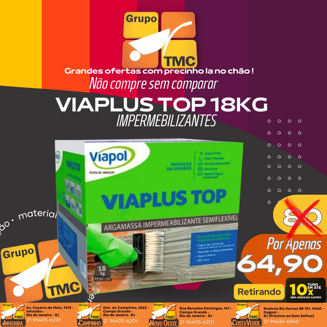 grupotmc's tweet photo. 🧱🏠🏗Acabe com a umidade: O produto que você precisa conhecer🏗🏠🧱
📲🟢 TELEVENDAS ONLINE: 21 96405-6201
https://t.co/1ePfRyXzmt
#obra #material #construção #civil #fy #conteúdo #whatsapp #televendas #cg #campogrande #inhoaiba #campinho #novooeste #tmc #grupotmc #lider https://t.co/CEbEn7isxD