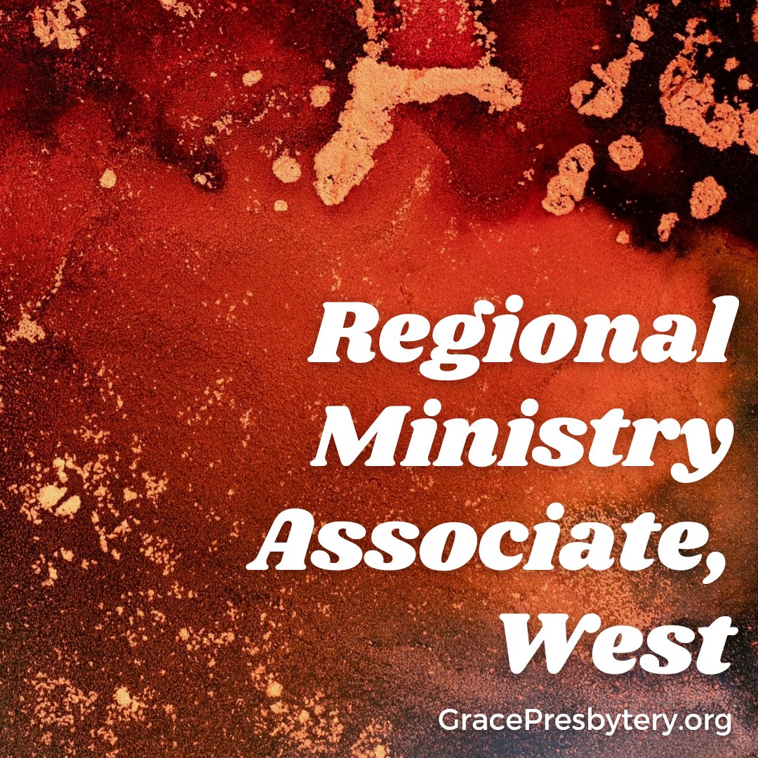 The Regional Ministry Associate (West) will support ministry leaders as our churches evolve in this post-pandemic and post-Christendom era. They will create and foster an ecosystem of care within their area. gracepresbytery.org/job/regional-m… #texas #jobs