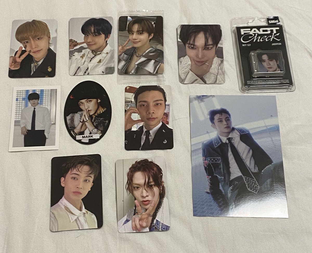 fact check nct nct127 トレカ 交換 イリチル 不可思議 

譲  ktown ジョンウ
      exhibit ジョンウ テイル
　  chandelier ユウタ
　  storage マーク
     smini ドヨン ジェヒョン
     QRジャニ ジェヒョン マーク
     ポスカ マーク

求 テヨン
同種＞異種

リプ、DMお待ちしております🤍
