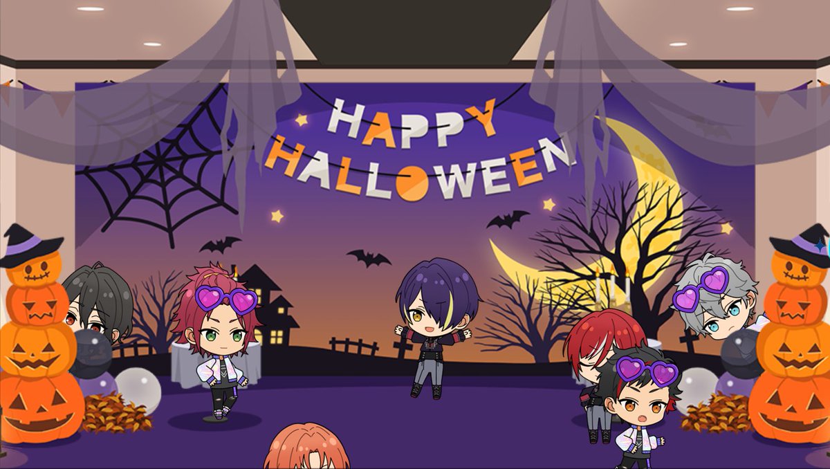 Trick &amp; Treatなアイドルたちの
仮装パーティーを撮影！📷🎃

今日は【合計7人】のアイドルの撮影に成功したよ💫

#あんスタハロウィン2023 #あんスタ
