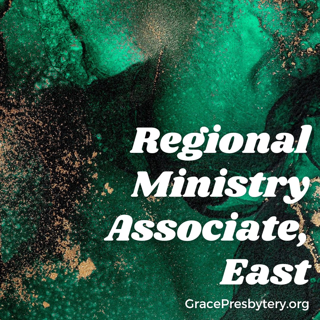 The Regional Ministry Associate (East) will support ministry leaders as our churches evolve in this post-pandemic and post-Christendom era. They will create and foster an ecosystem of care within their area. gracepresbytery.org/job/regional-m… #texas #jobs