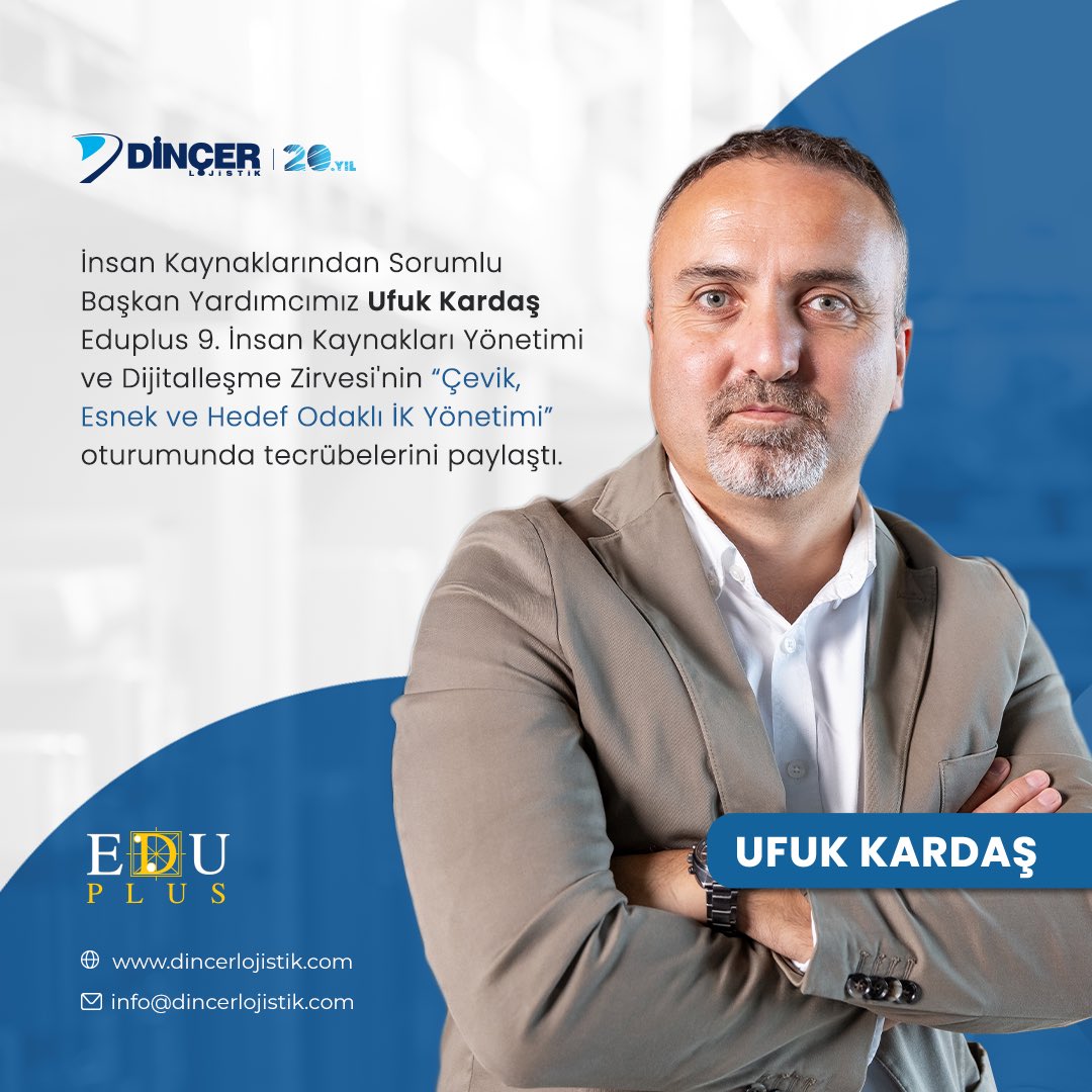 İnsan Kaynaklarından Sorumlu Başkan Yardımcımız, Eduplus 9. İnsan Kaynakları Yönetimi ve Dijitalleşme Zirvesi'nin “Çevik, Esnek ve Hedef Odaklı İK Yönetimi” oturumunda tecrübelerini paylaştı. 

İnsan Kaynakları Zirvesi 160'ı aşkın konuşmacının katkılarıyla gerçekleştirildi.