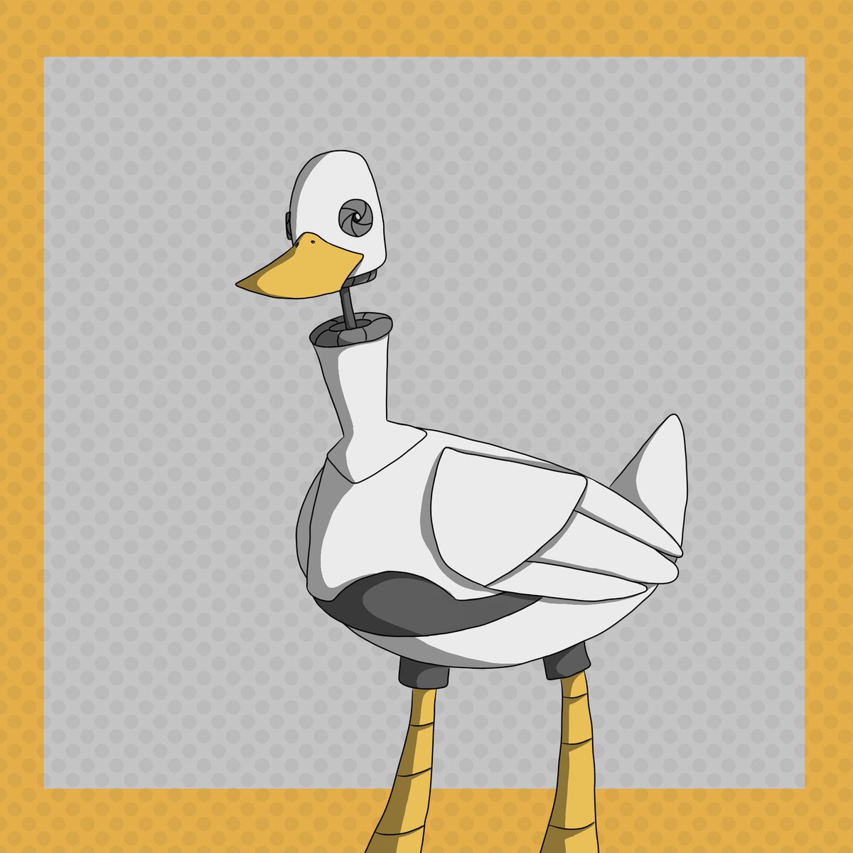 Day 18
Sitting in the park...
You look to the pond near by...
Staring at you is a "real" Duck