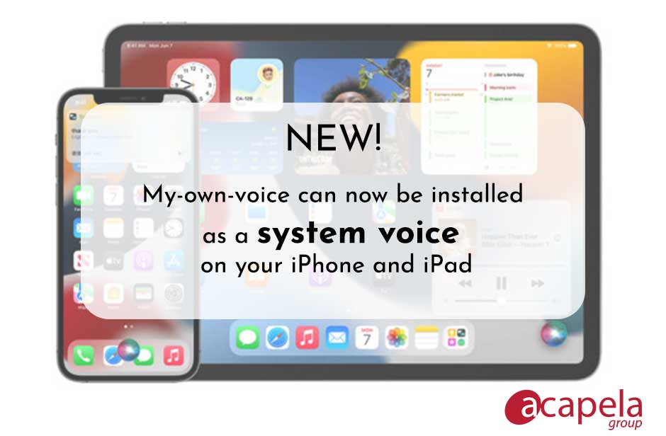 My-own-voice can now be installed as a system voice on your iPhone or iPad, for more compatibility & clarity for users. mov.acapela-group.com/acapelamov/ Thanks to all the partners & stakeholders who help us make this great move for the #AAC community #AACAwarenessMonth