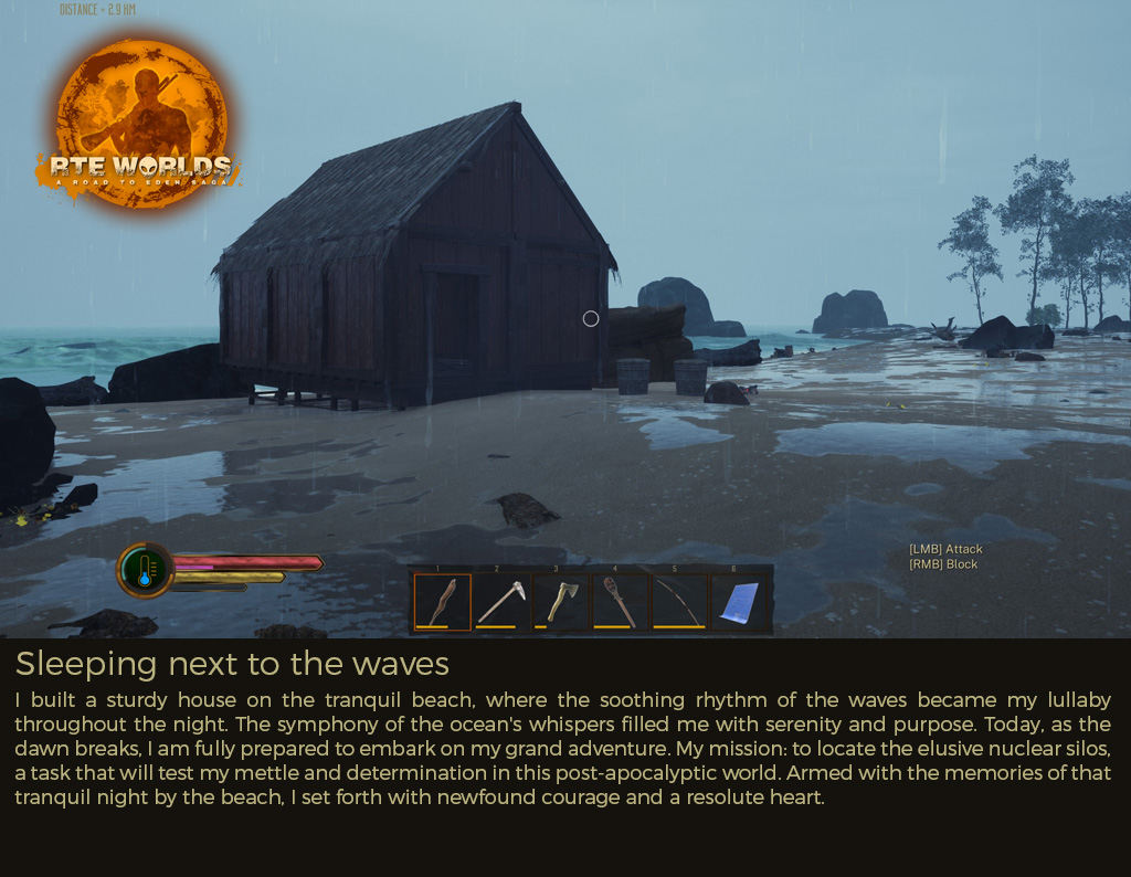 🔥📷Sleeping next to the soothing sound of waves. | Wishlist  📷 Share &amp; like  🩷store.steampowered.com/app/1852910/RT……
#openworld #steam #multiplayer #pcgames #indiegames #gamepublishing #indiegame #indiegamepublishers #survivalgames #IndieLegion #SurvivalGame #UE5