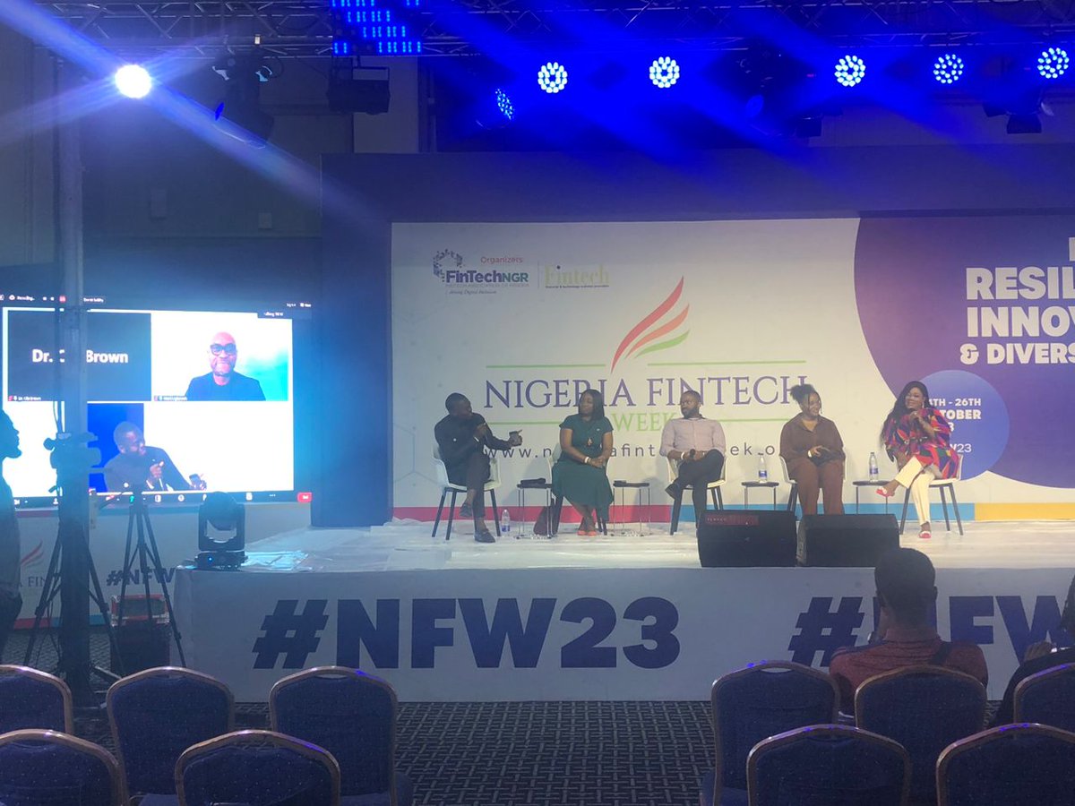 Paytv_ng's tweet photo. A Hybrid Panel Session on 'S10: Fintech's Role in Revolutionizing Healthcare'at #NFW23.

#NFW23 #paytv #conference #fintech #mediapartner #live #eventcoverage #NigeriaFintechWeek #Africatechconference #techeventinlagos #techconferenceinnigeria #uniport #Mohbad #unilag https://t.co/Kjyzju7PvK