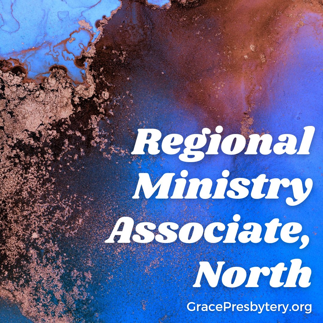 The Regional Ministry Associate (North) will support ministry leaders as our churches evolve in this post-pandemic and post-Christendom era. They will create and foster an ecosystem of care within their area. gracepresbytery.org/job/regional-m… #texas #jobs