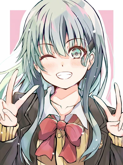 #みなさん2年前の今頃はどんな絵描いてましたか この頃くらいからこの歯の見せ方を使い始めた気がする。また鈴谷描きたいっす。
