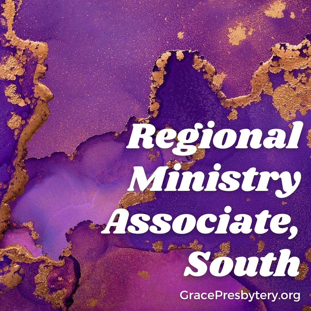 The Regional Ministry Associate (South) will support ministry leaders as our churches evolve in this post-pandemic and post-Christendom era. They will create and foster an ecosystem of care within their area. gracepresbytery.org/job/regional-m… #texas #jobs