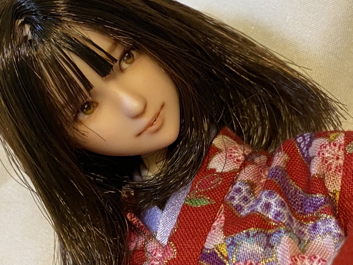 YOMOGImokei's tweet photo. 念願のリアルヘッドがきたーー！
ヤフオクで軽くバトったかいがあった。
めーーーっちゃっかわいい。
来年くらいにはもう一人欲しいな。

#かすみこ
@shichan1983kit https://t.co/45FTeqbQPV