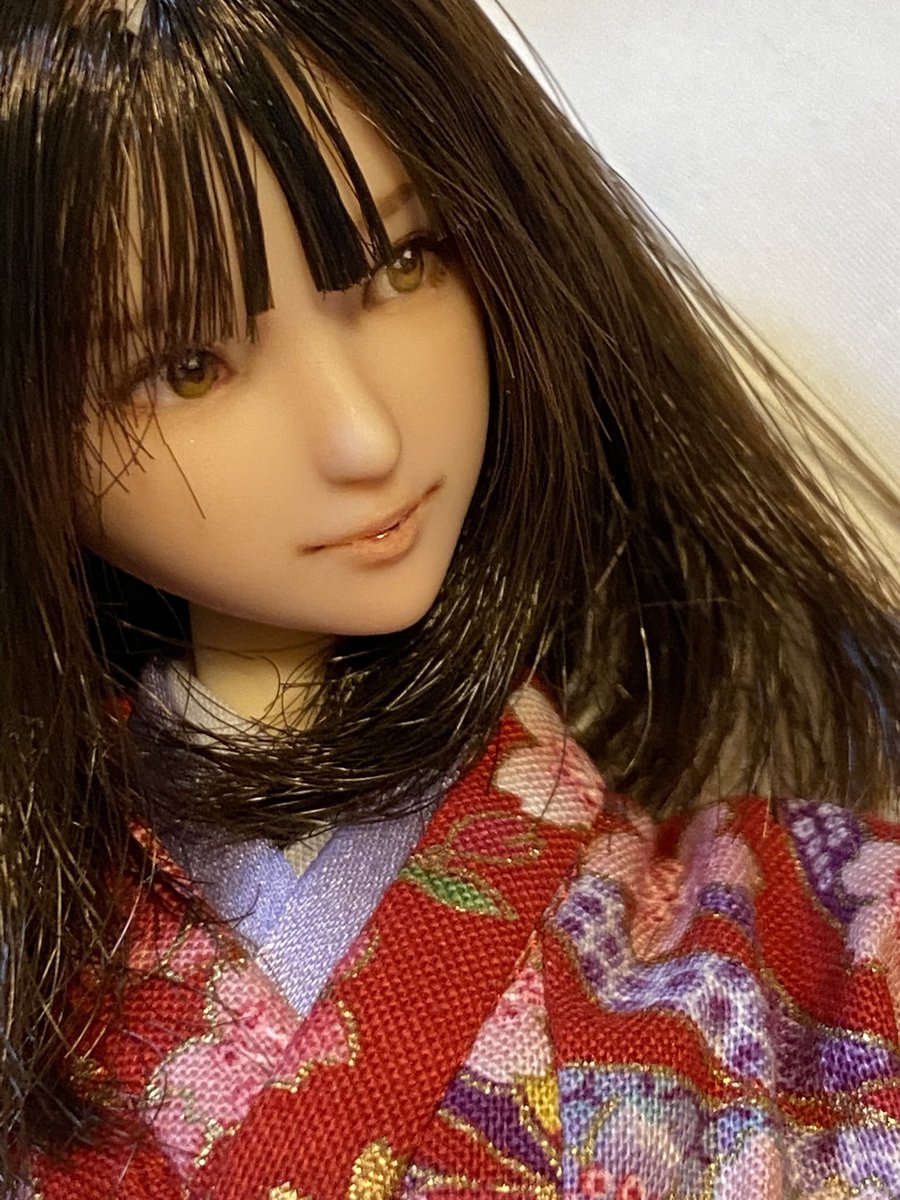 YOMOGImokei's tweet photo. 念願のリアルヘッドがきたーー！
ヤフオクで軽くバトったかいがあった。
めーーーっちゃっかわいい。
来年くらいにはもう一人欲しいな。

#かすみこ
@shichan1983kit https://t.co/45FTeqbQPV