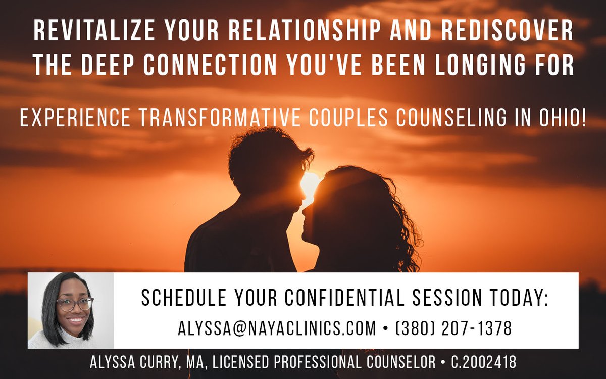 Contact me today to schedule your confidential session! Email alyssa@nayaclinics.com or call (380) 207-1378 #mentalhealth #therapist #counseling #telehealth #counselor #anxiety #stress #Cincinnati #Columbus #Ohio
