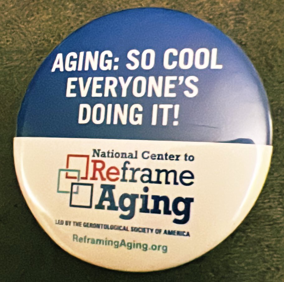 When your mom is a geriatrician, this is what you gladly wear for “dress like a senior citizen” day at school. #reframeaging #geriatrics.