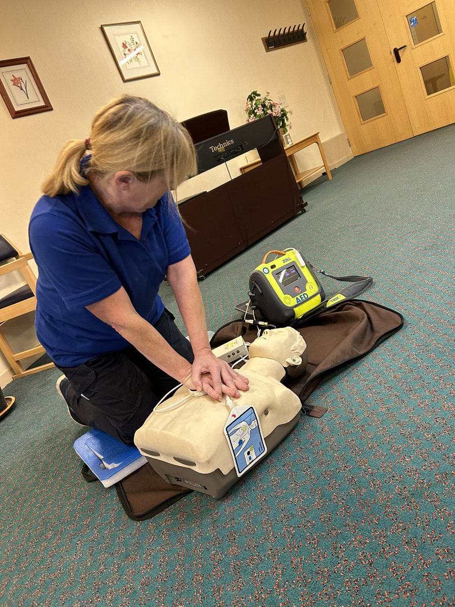 SASWildcat's tweet photo. Great couple of sessions yesterday with @Aberdeenshire Council Carers in Banchory. All keen to know how they can make a difference in an OHCA #DRSABC
@Scotambservice
@SaveALifeScot
@KiaUK
@Gillanders_ltd
#CPRSavesLives
#DignityInCare https://t.co/tC8BN058D5
