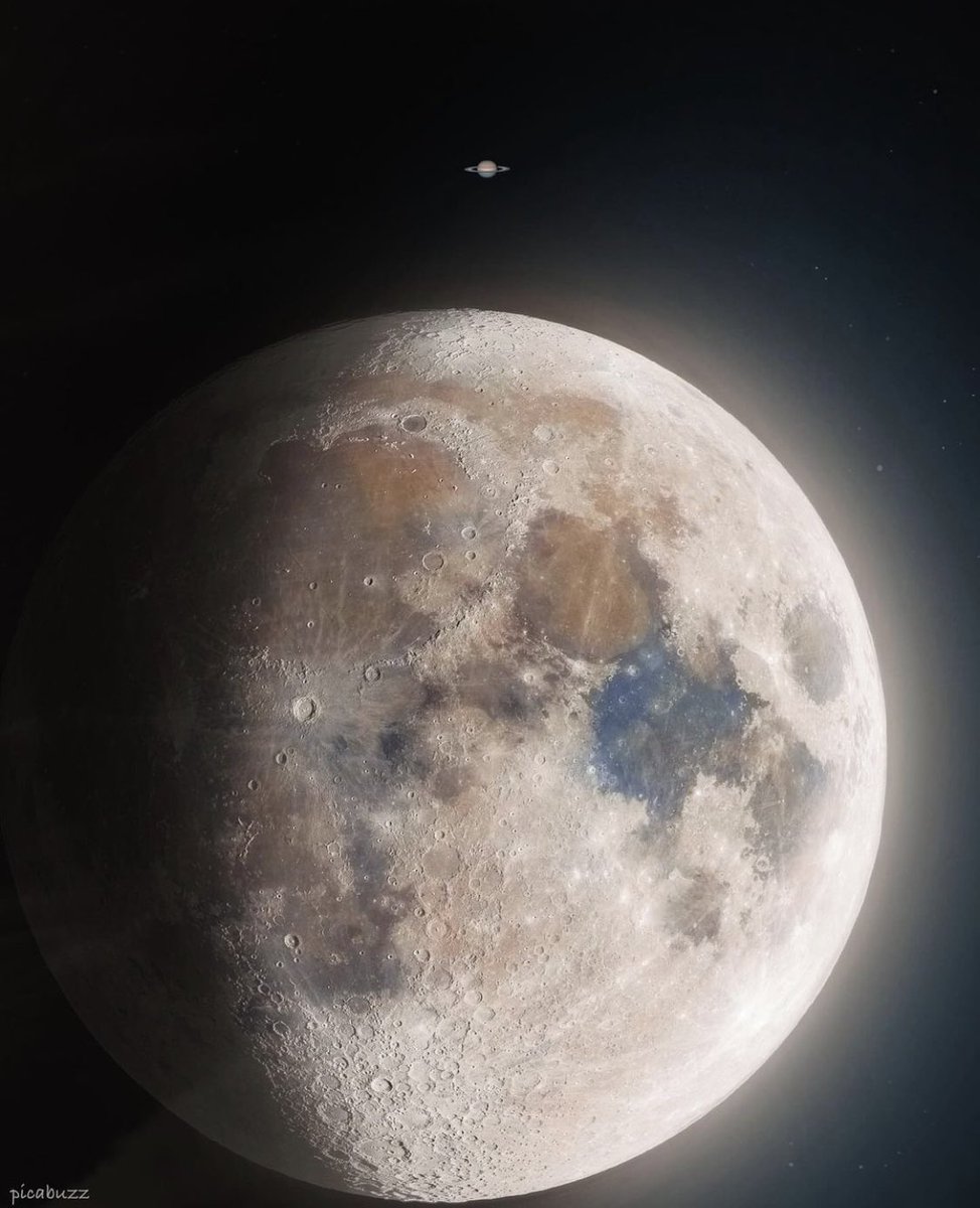 Mineral Moon with Saturn 🪐