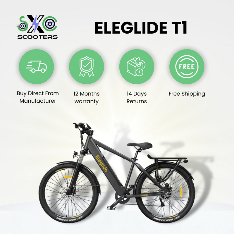 ✨ The ELEGLIDE T1 Electric Bike is the perfect way to bypass traffic and enjoy a hassle-free commute. What are you waiting for? Shop now! 🔗 sxcscooters.com/collections/el… #sxcscooters #ScootCityLtd #OutdoorAdventures #Commuting #CommutingByBike #Ebikes #ElectricBike