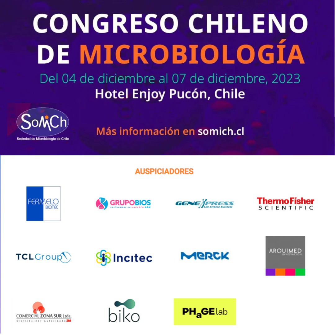 Sociedad de Microbiología de Chile (@_somich) on Twitter photo A sólo 40 días de nuestro evento anual #somich2023 queremos agradecer a nuestro auspiciadores <a href="/fermelo_biotec/">Fermelo Biotec</a> <a href="/grupobios/">GRUPOBIOS</a> @genexpress_ <a href="/thermofisher/">Thermo Fisher</a> <a href="/tclgroup_chile/">TCL Group</a> @incitec_ <a href="/merckgroup/">Merck</a> @arquimed_ @bikochile @phagelab_ <a href="/czs/">*かおす*</a> A sólo 40 días de nuestro evento anual #somich2023 queremos agradecer a nuestro auspiciadores <a href="/fermelo_biotec/">Fermelo Biotec</a> <a href="/grupobios/">GRUPOBIOS</a> @genexpress_ <a href="/thermofisher/">Thermo Fisher</a> <a href="/tclgroup_chile/">TCL Group</a> @incitec_ <a href="/merckgroup/">Merck</a> @arquimed_ @bikochile @phagelab_ <a href="/czs/">*かおす*</a>