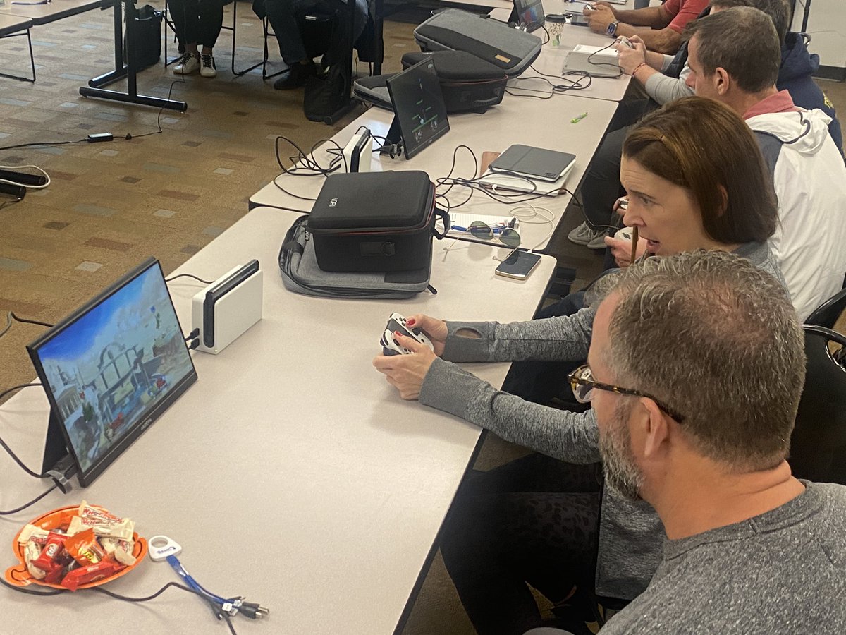 Judy Bowling (@jlbowling) on Twitter photo The energy is high as educators jump into esports with <a href="/DueyBui/">Du Bui</a> and <a href="/madison_ron/">Ron Madison</a> <a href="/REMCAssociation/">REMC Association</a> <a href="/WayneRESA/">Wayne RESA</a> The energy is high as educators jump into esports with <a href="/DueyBui/">Du Bui</a> and <a href="/madison_ron/">Ron Madison</a> <a href="/REMCAssociation/">REMC Association</a> <a href="/WayneRESA/">Wayne RESA</a>
