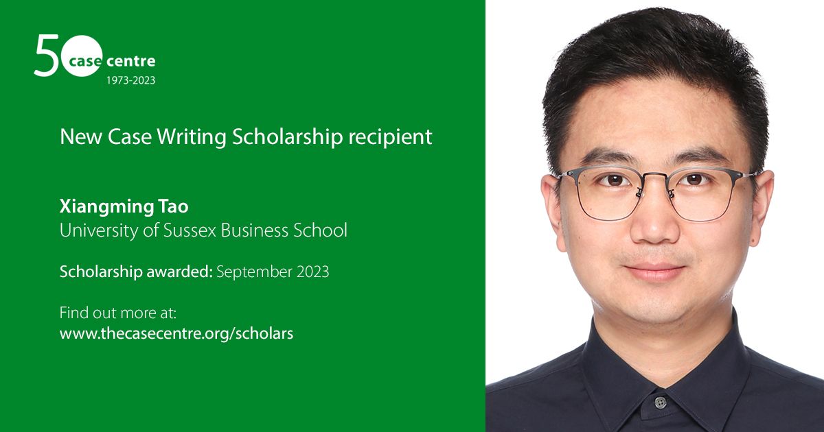 Meet new #casewriting scholar, @SussexUBusiness' 🇬🇧 Xiangming Tao 📚 Draft case title: From Dormitory to Doorsteps: The Rise of HungryPanda in Global Food Delivery 👉 buff.ly/3gVPuIw #casesupport @cases_hazel