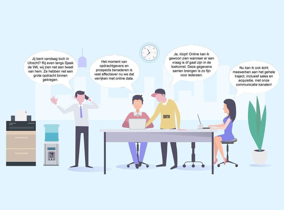 Sales en marketing in één ‘hok’?
Kom nou …., ja graag!
Het is relevant om in continue dialoog te staan met klant en prospect. #bouwleads #bouwberichten