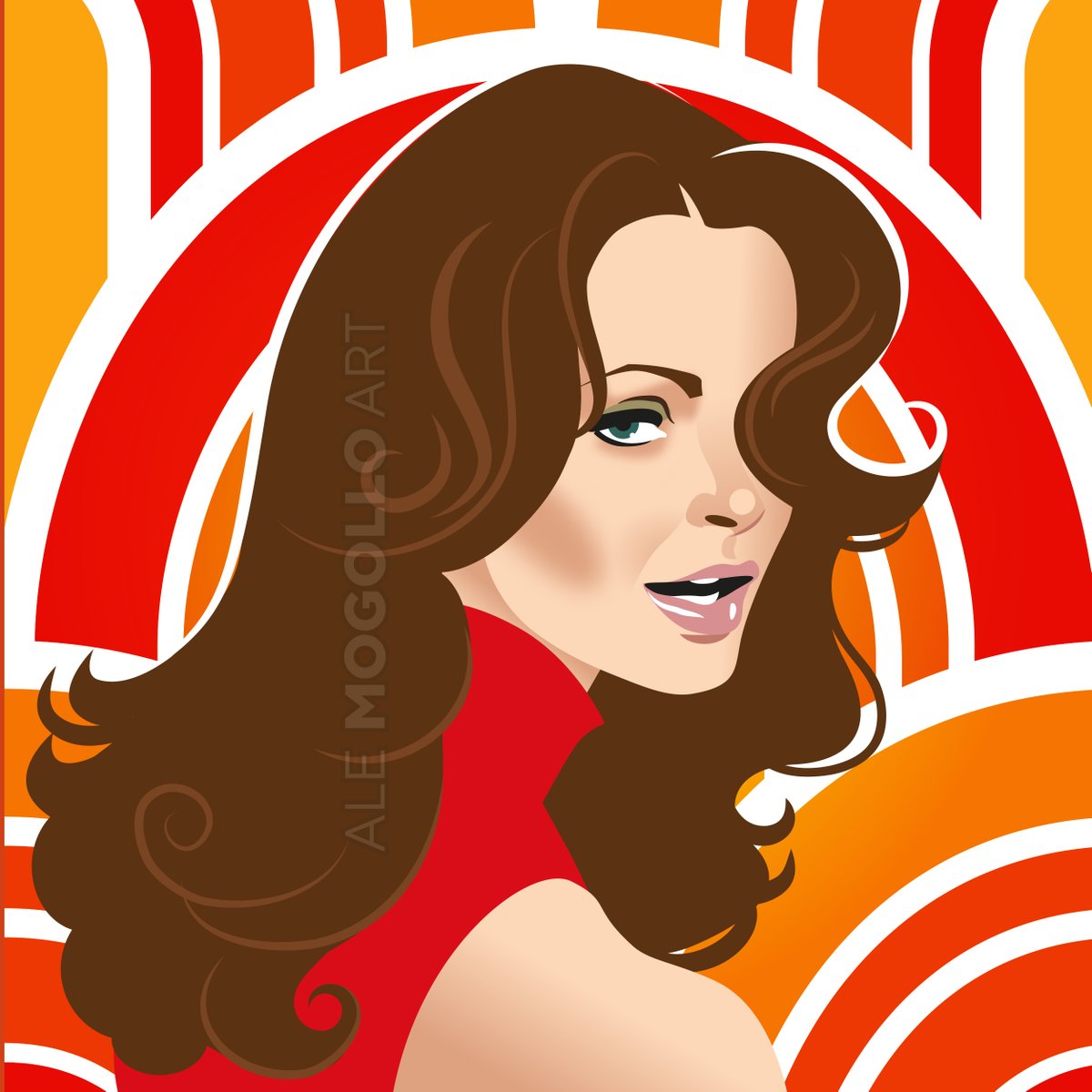 Happy 78 birthday to the preternaturally beautiful inside and out Jaclyn Smith, angel Kelly Garrett in the original Charlie’s Angels!
#jaclynsmith #kellygarrett #charliesangels #happybirthday #classictv #alejandromogolloart
