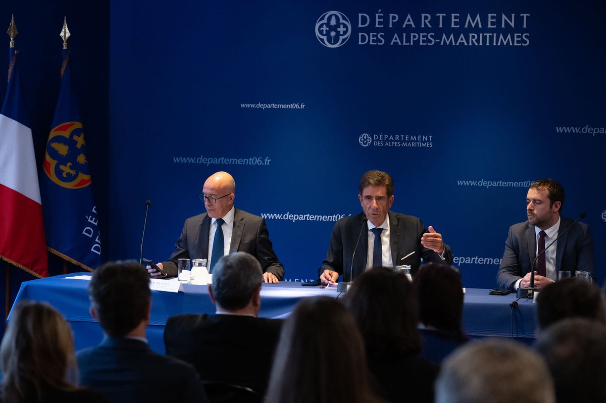 Le Département des <a href="/AlpesMaritimes/">alpesmaritimes</a> débloque 15 millions d’euros pour faire face aux conséquences de la #tempêteAline avec notre plan d’aides pour reconstruire de manière résiliente :

- 500 000€ d’aides aux particuliers ;

- 500 000€ d’aides aux entreprises ;

- 8M€ au